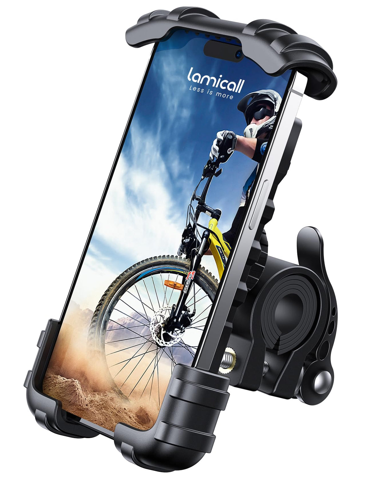 Lamicall Bike & Motorcycle Phone Mount – Black