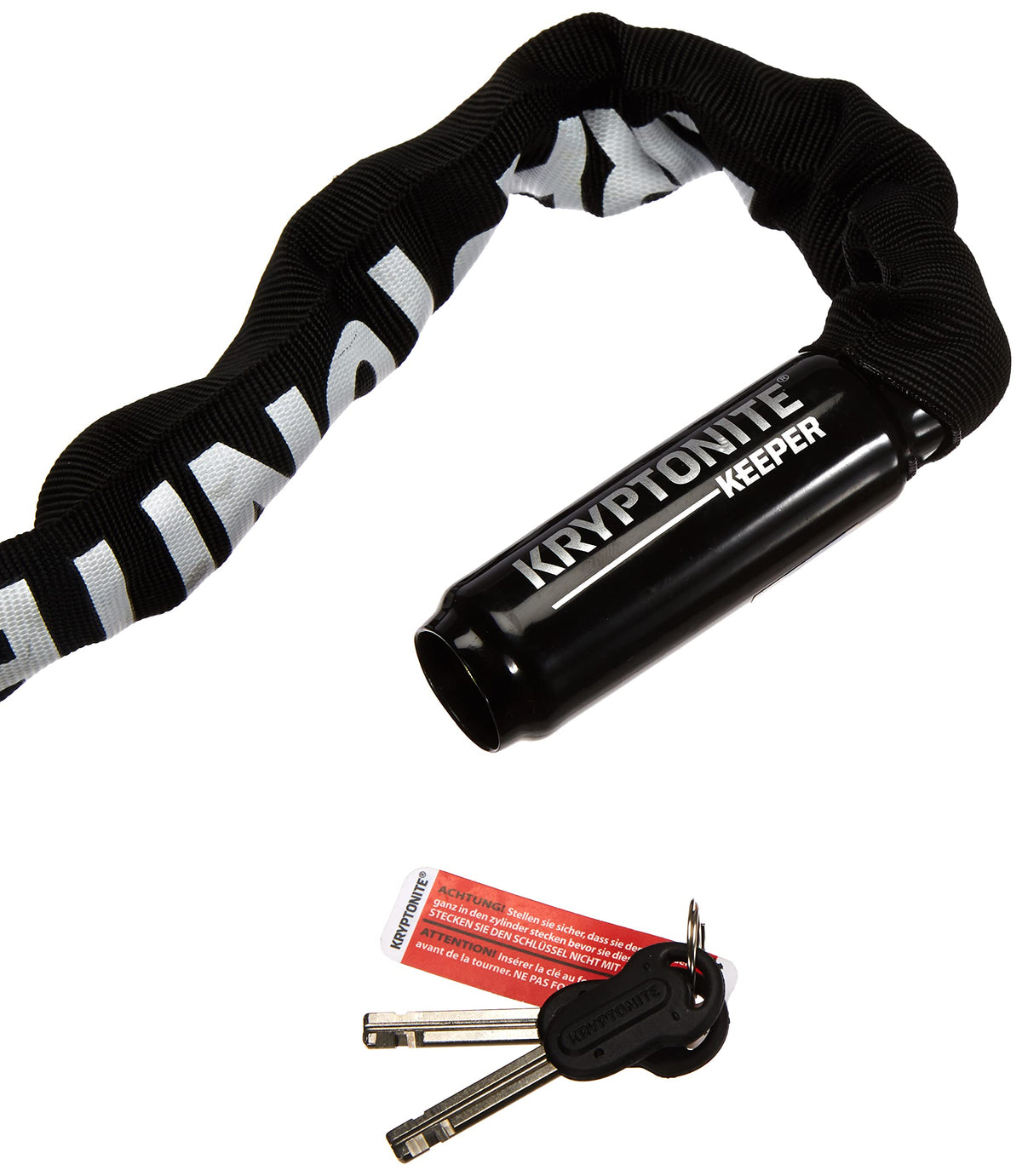 Kryptonite Keeper 712 Bike Chain Lock – 120 cm, Black